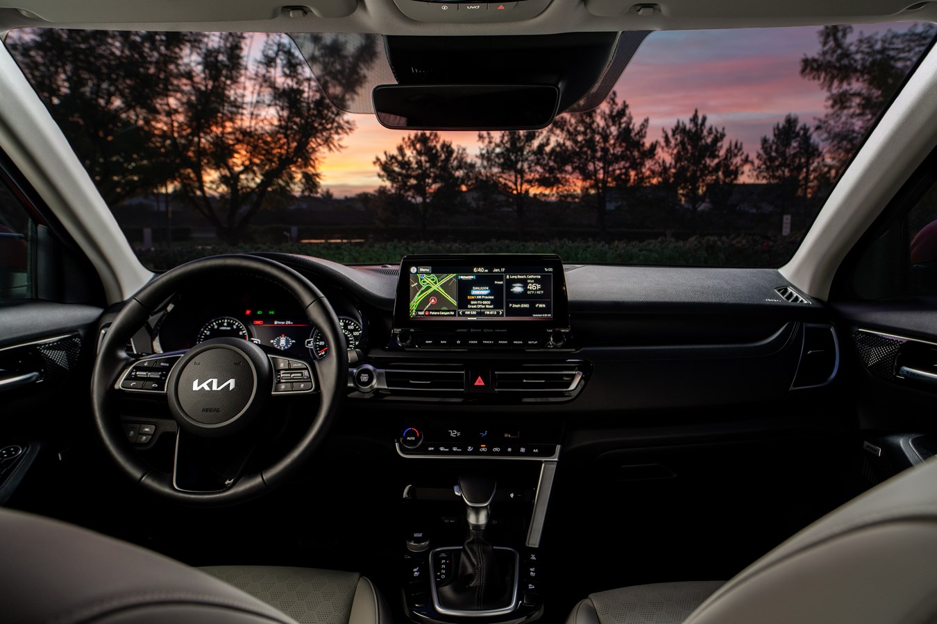 2023 Kia Seltos Dashboard