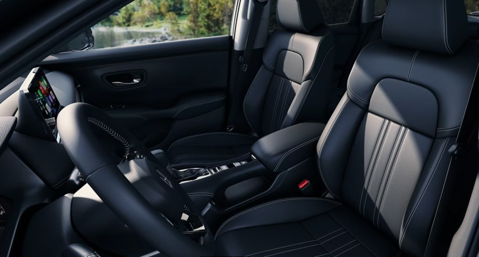 Front Seating Arrangement of the 2024 Honda HR-V