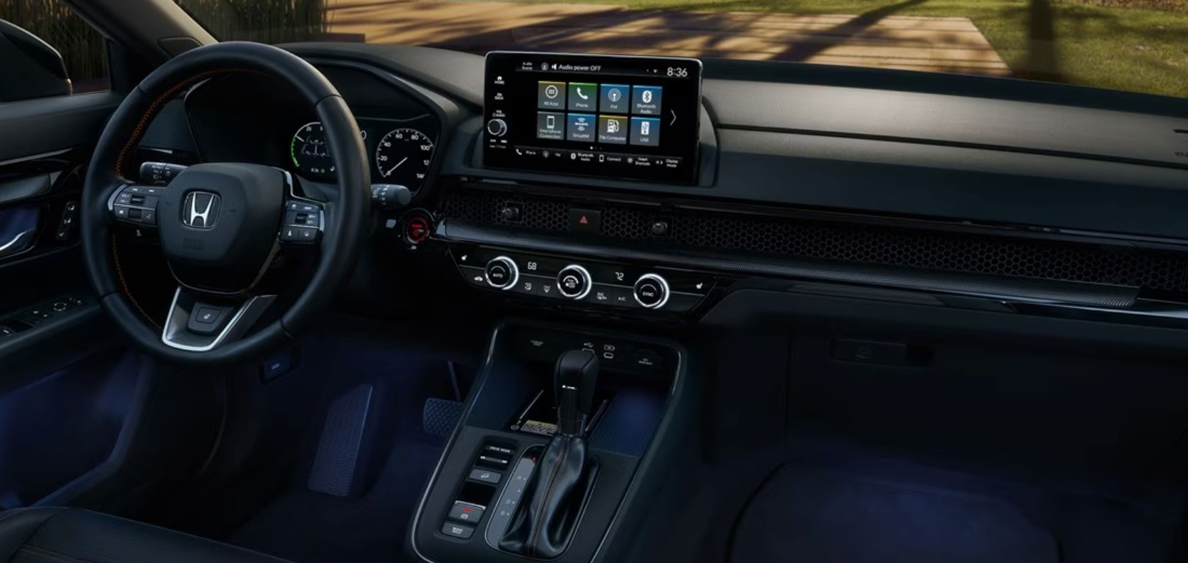 Front Interior View of the 2024 Honda CR-V