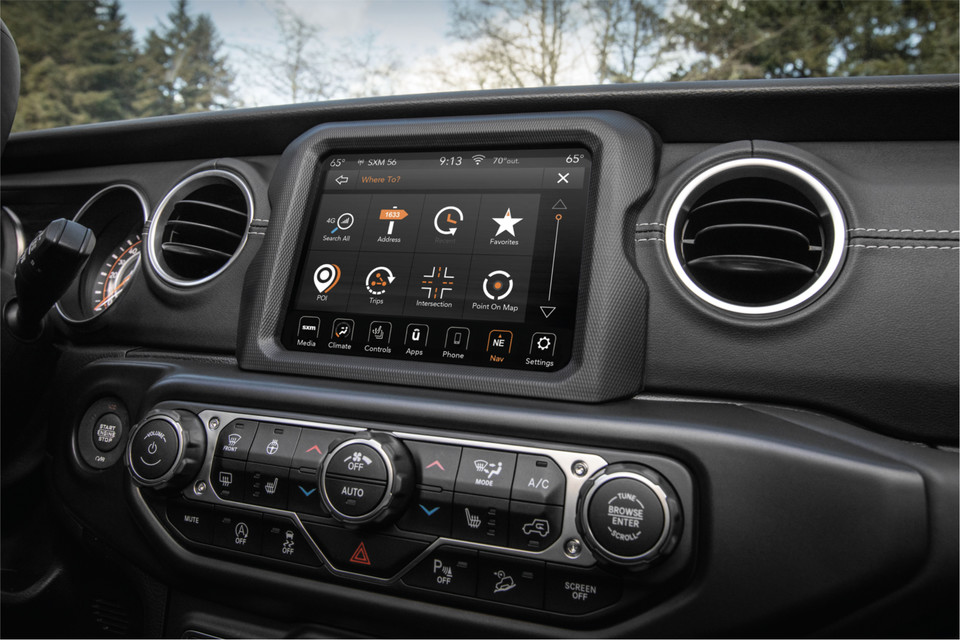 2023 Jeep Gladiator Touchscreen