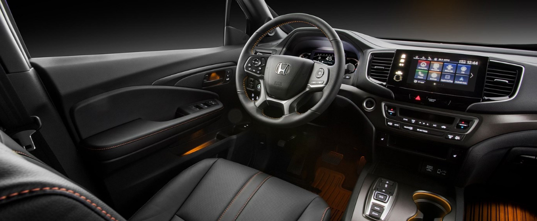 2023 Honda Passport Dashboard With Ambient Lighting
