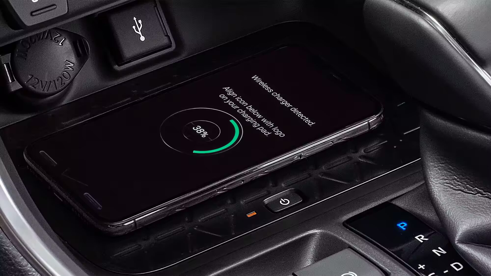 Wireless Charger in the 2023 Toyota RAV4 Prime