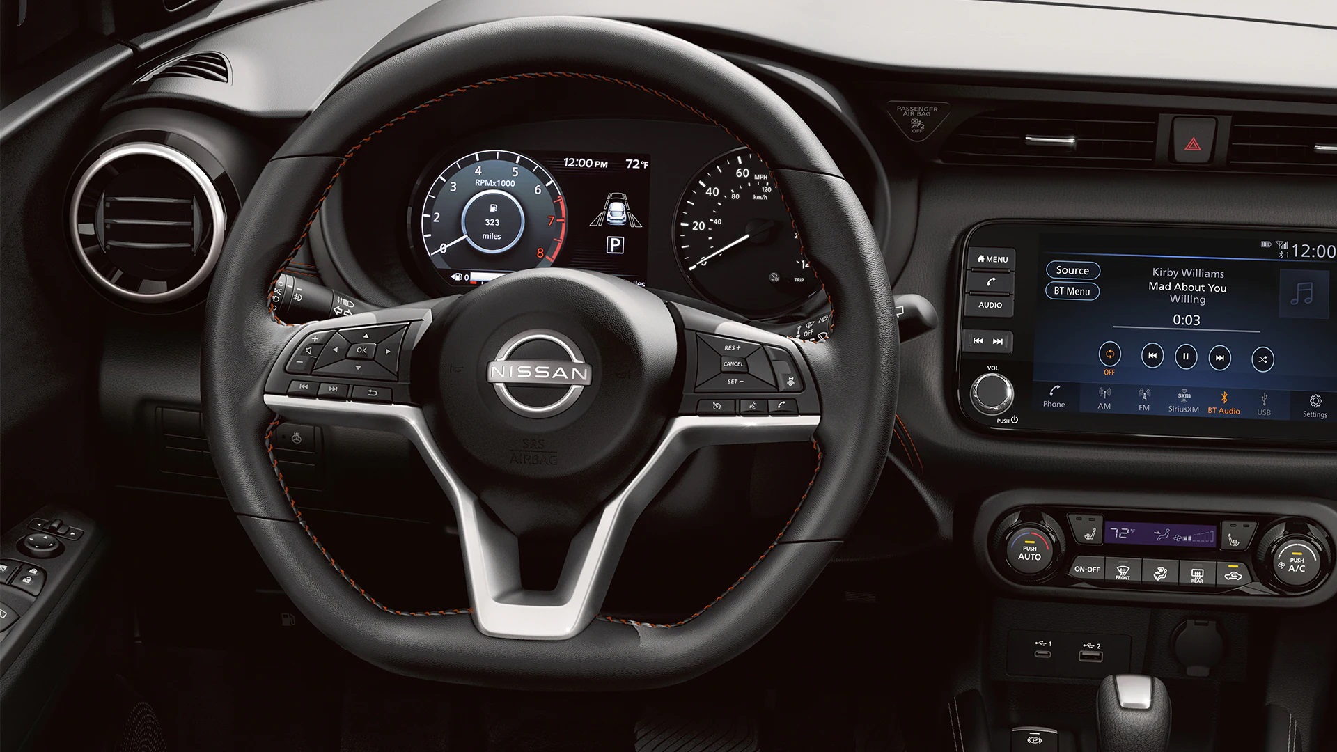 2023 Nissan Kicks Steering Wheel