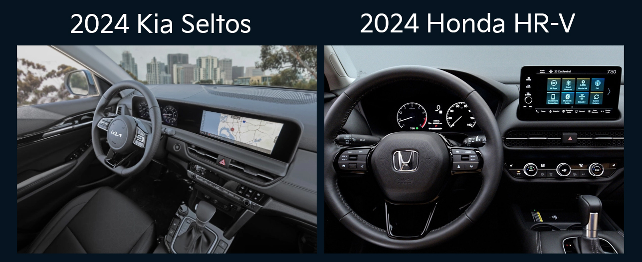 2024 Kia Seltos vs. 2024 Honda HR-V