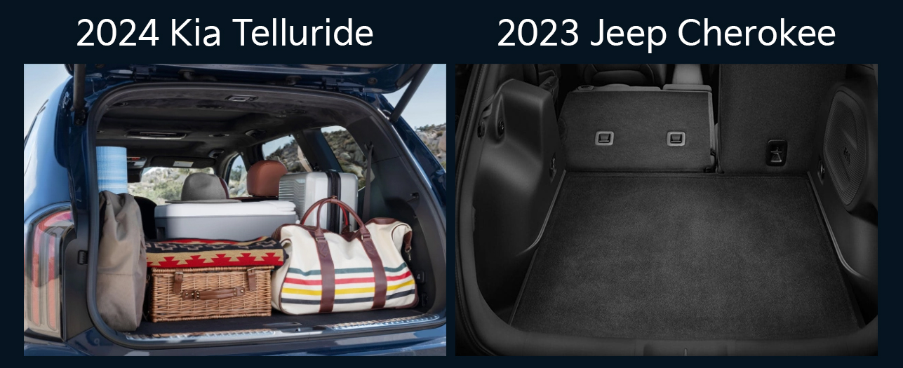 2024 Kia Telluride vs. 2023 Jeep Cherokee