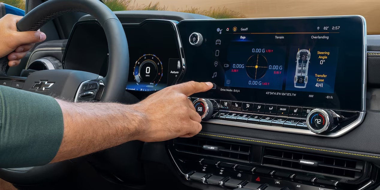 2023 Chevrolet Colorado Touchscreen Display