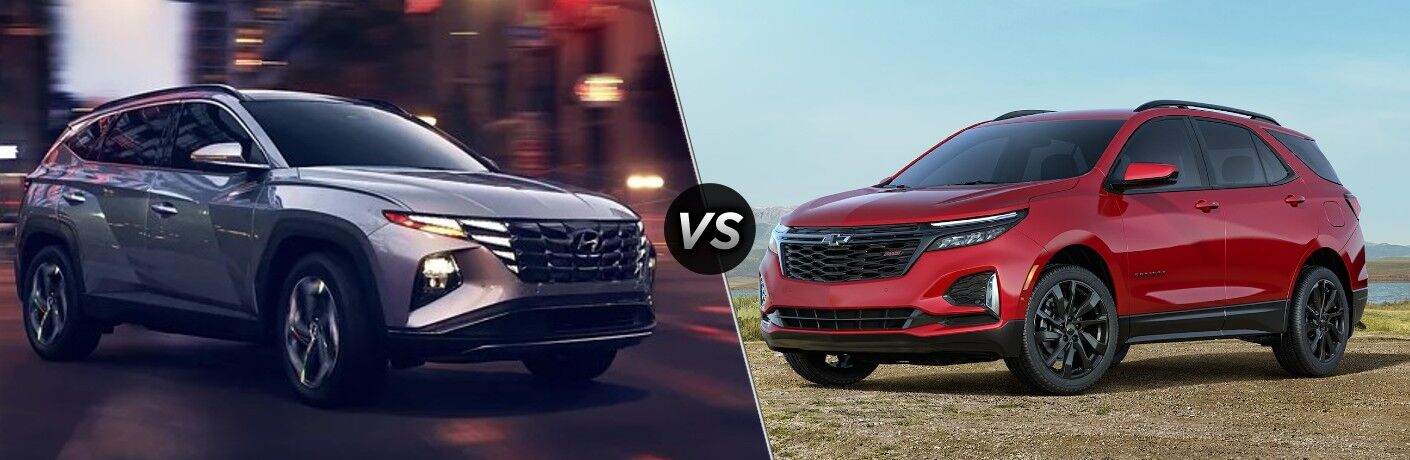 2023 Hyundai Tucson vs. 2023 Chevrolet Equinox model comparison
