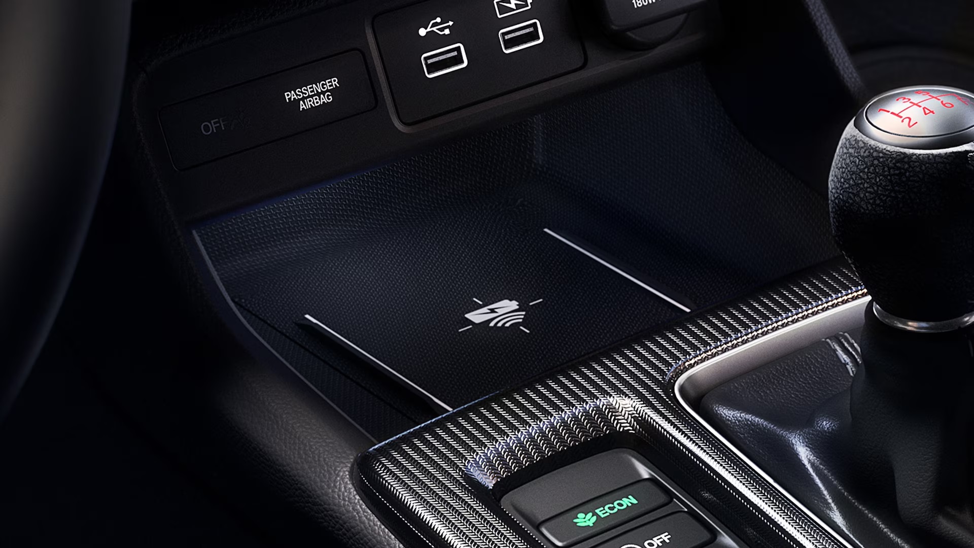 2023 Honda Civic Hatchback Wireless Charger