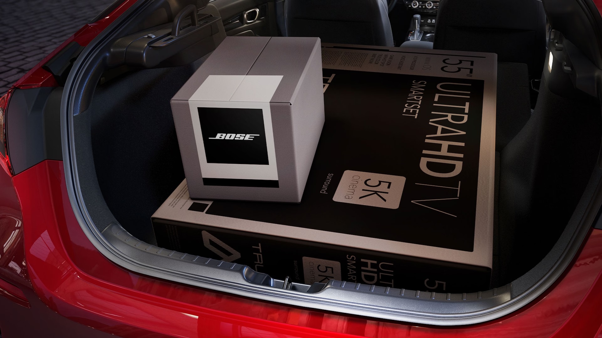 2023 Honda Civic Hatchback Cargo Area