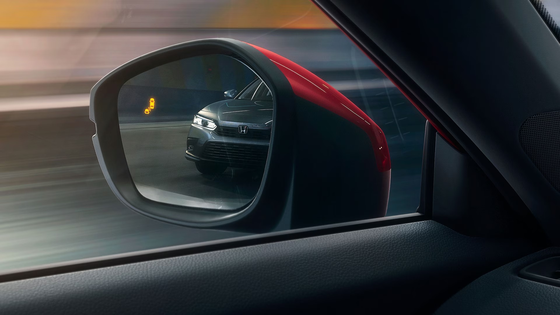 2023 Honda Civic Hatchback Available Blind Spot Information System