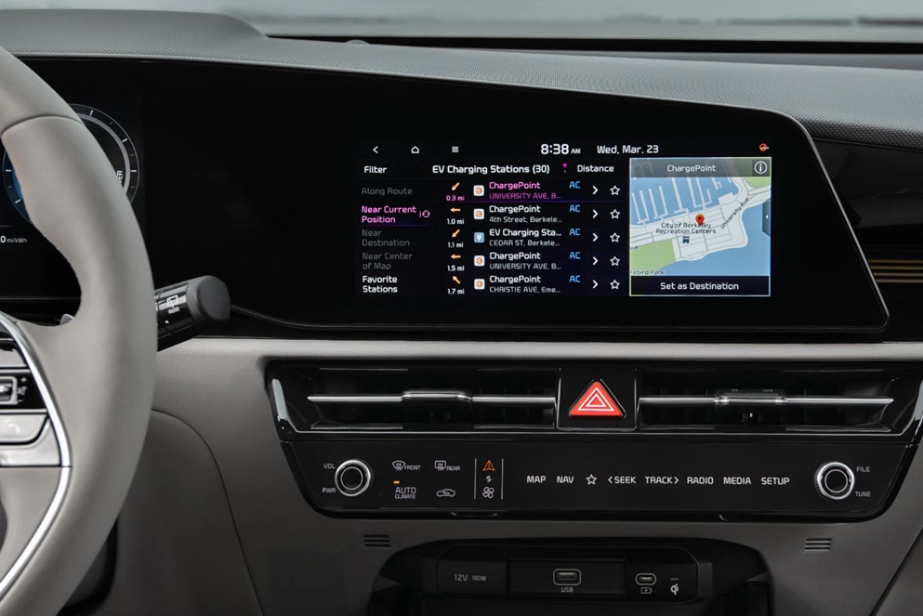 2023 Kia Niro EV Touchscreen