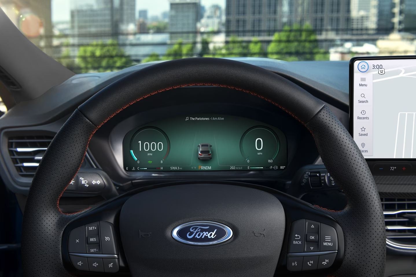 2023 Ford Escape Information Display