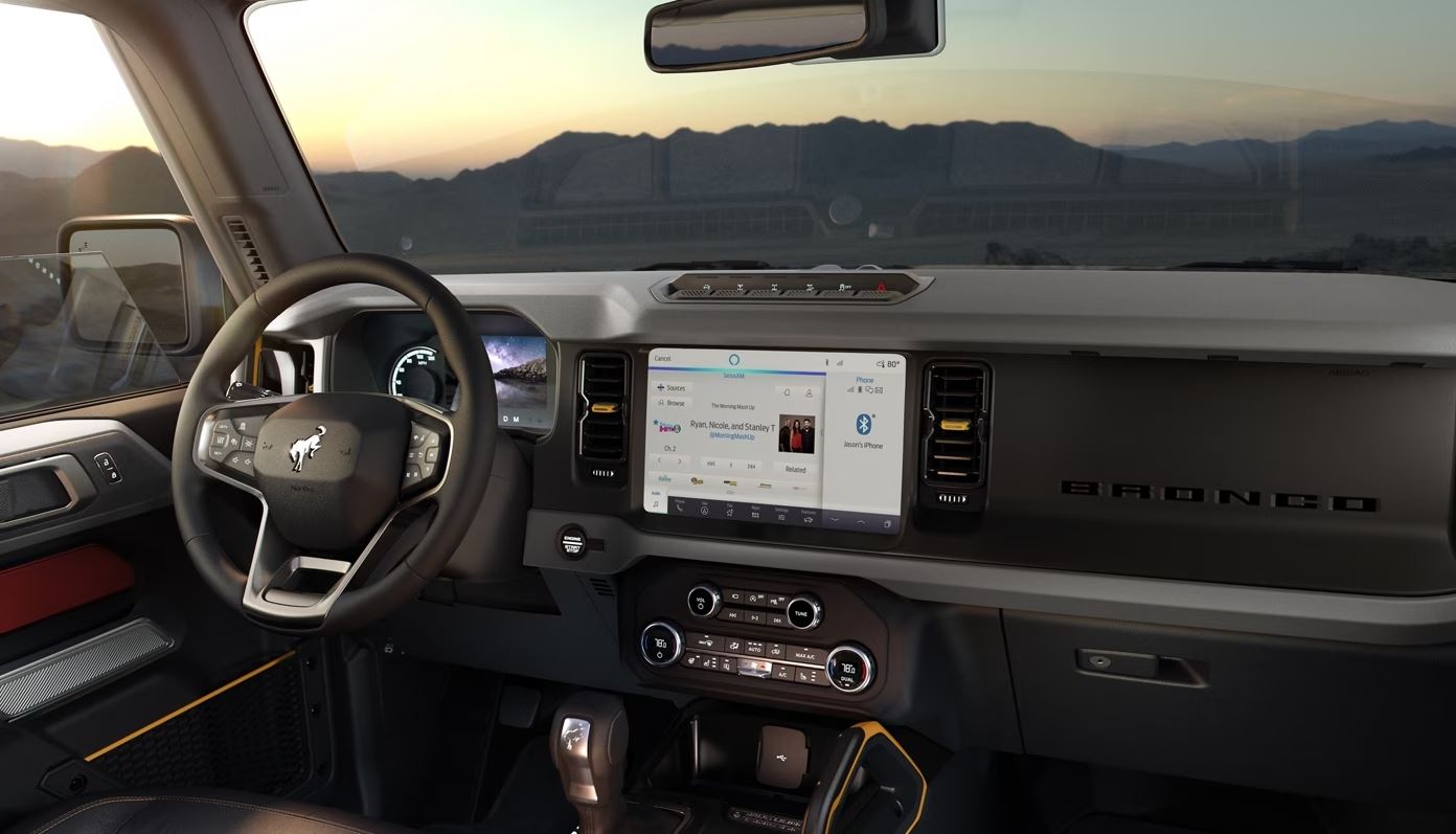 2023 Ford Bronco Dashboard