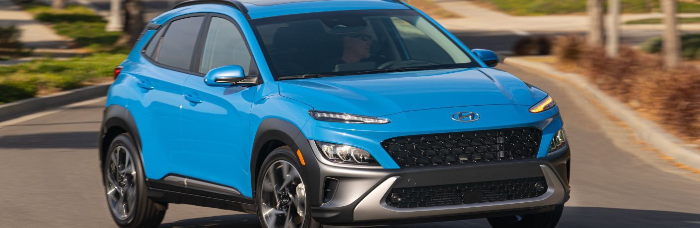2023 Hyundai Kona front quarter view