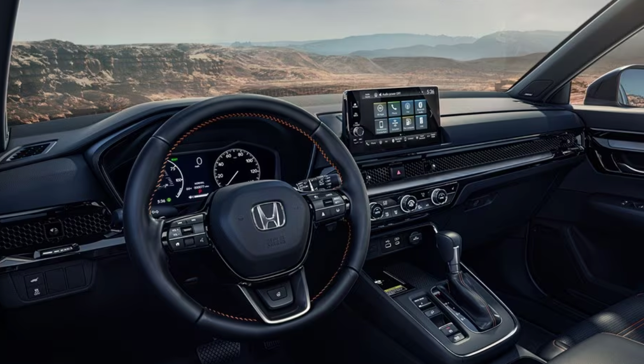 Front Interior View of the 2023 Honda CR-V