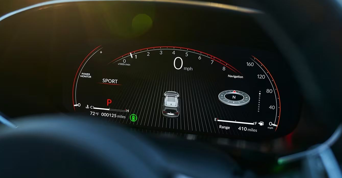 2024 Acura MDX Information Cluster