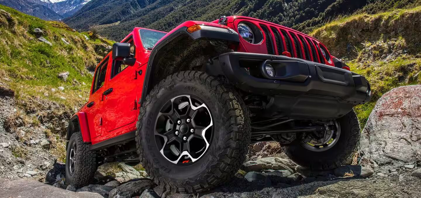 Exterior of the 2023 Jeep Wrangler