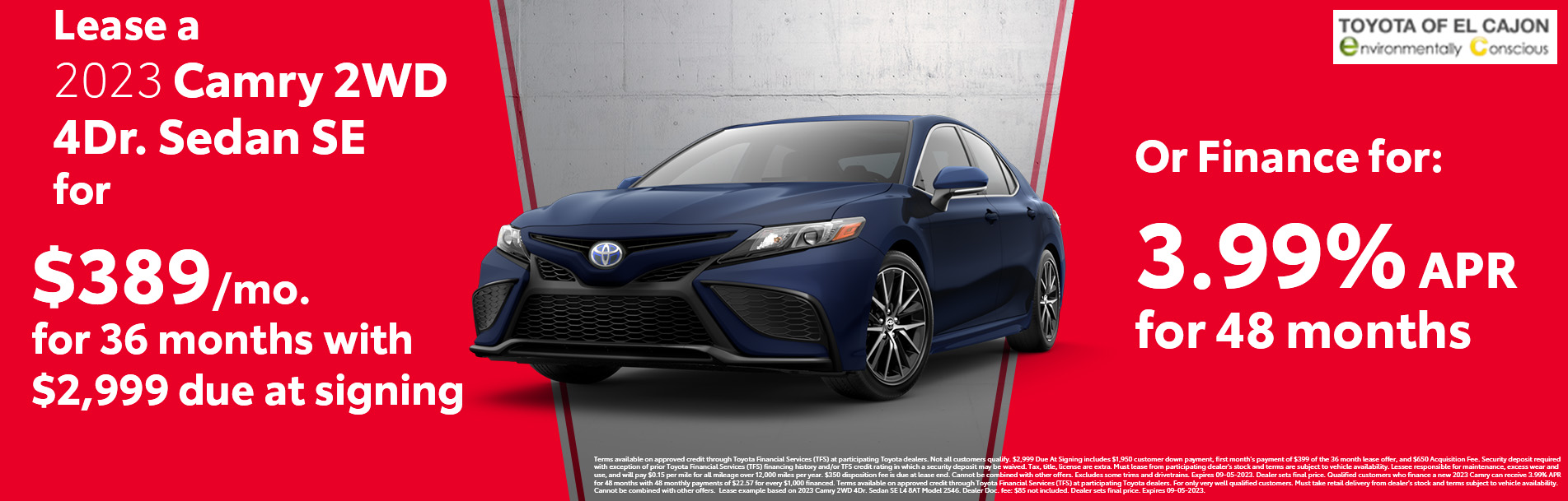 Toyota of El Cajon Specials Toyota of El Cajon