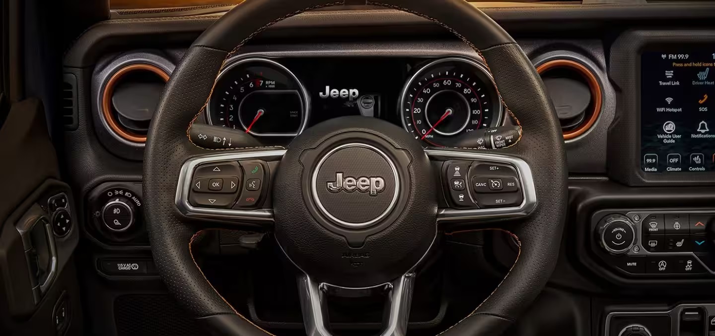 2023 Jeep Gladiator Steering Wheel Controls