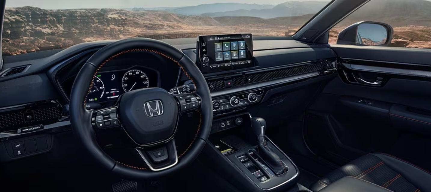 Front Interior View of the 2024 Honda CR-V