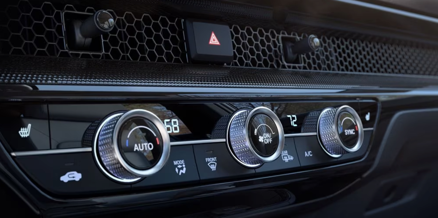 Climate Controls of the 2024 Honda CR-V Hybrid