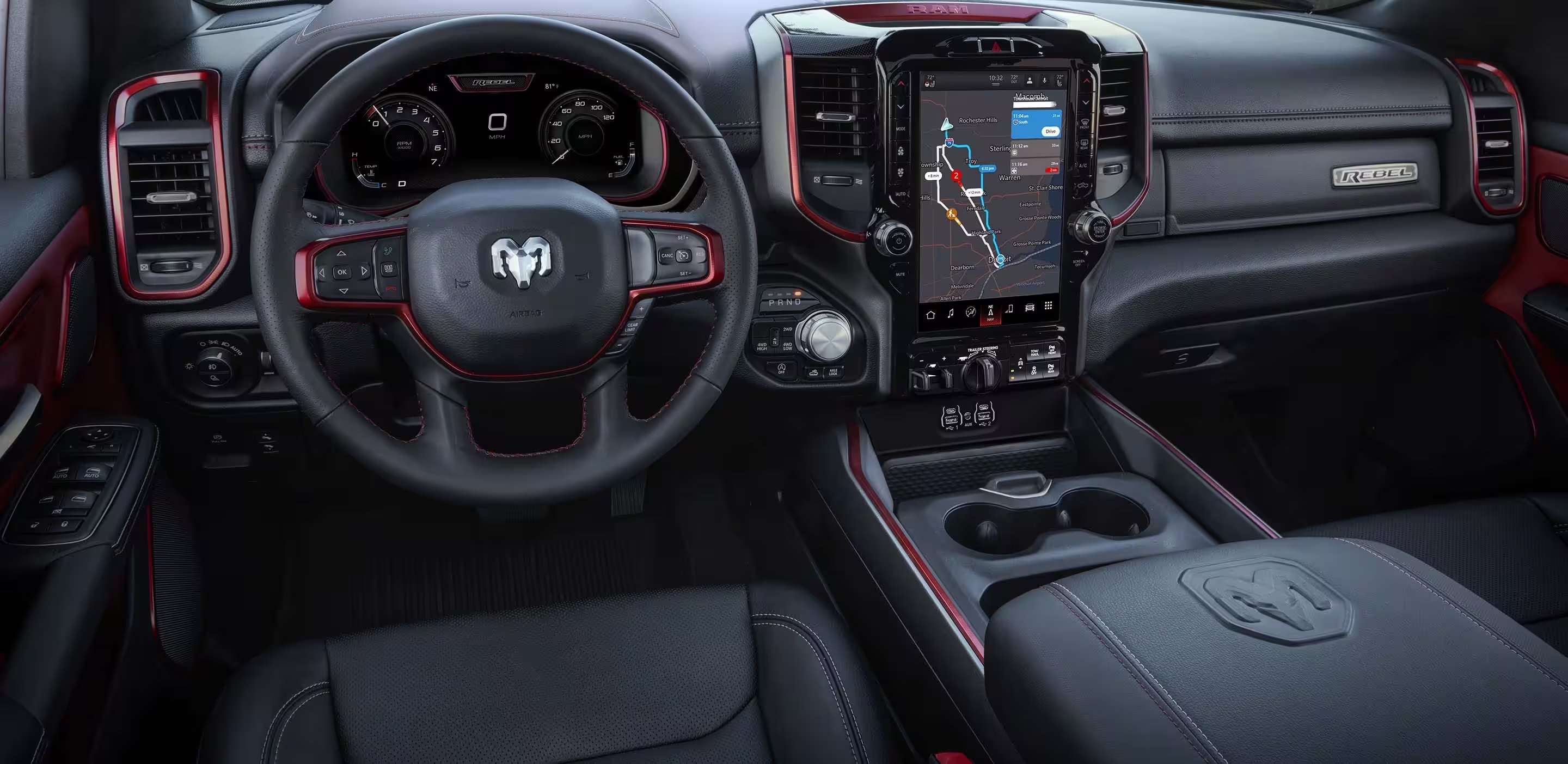 2024 Ram 1500 Front Dashboard