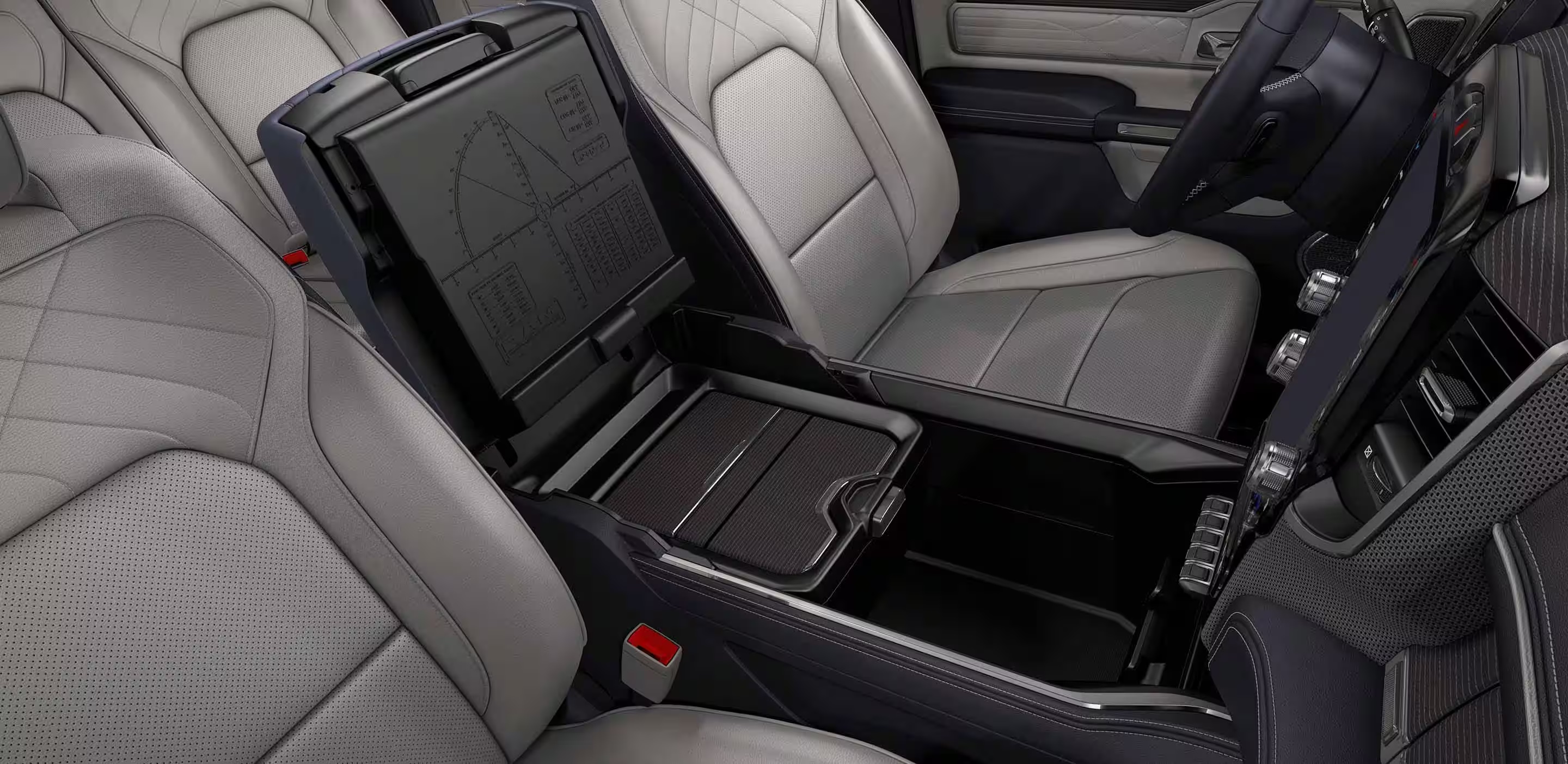 2024 Ram 1500 Center Front Storage 