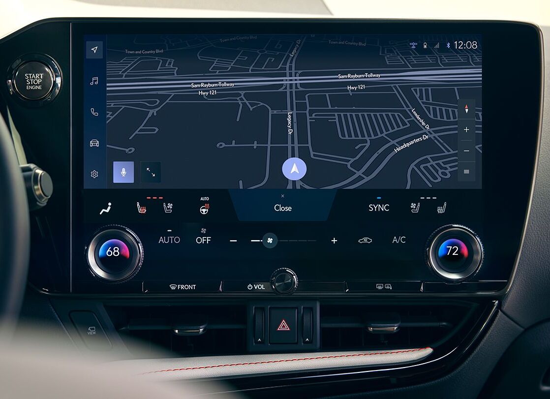 2023 Lexus NX 350 Touchscreen