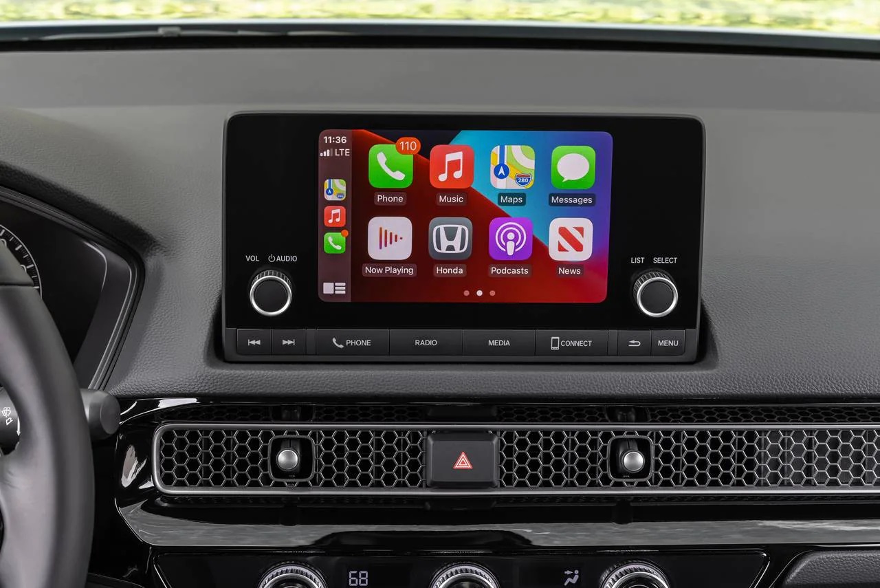 2023 Honda Civic Sedan LX Touchscreen Interface