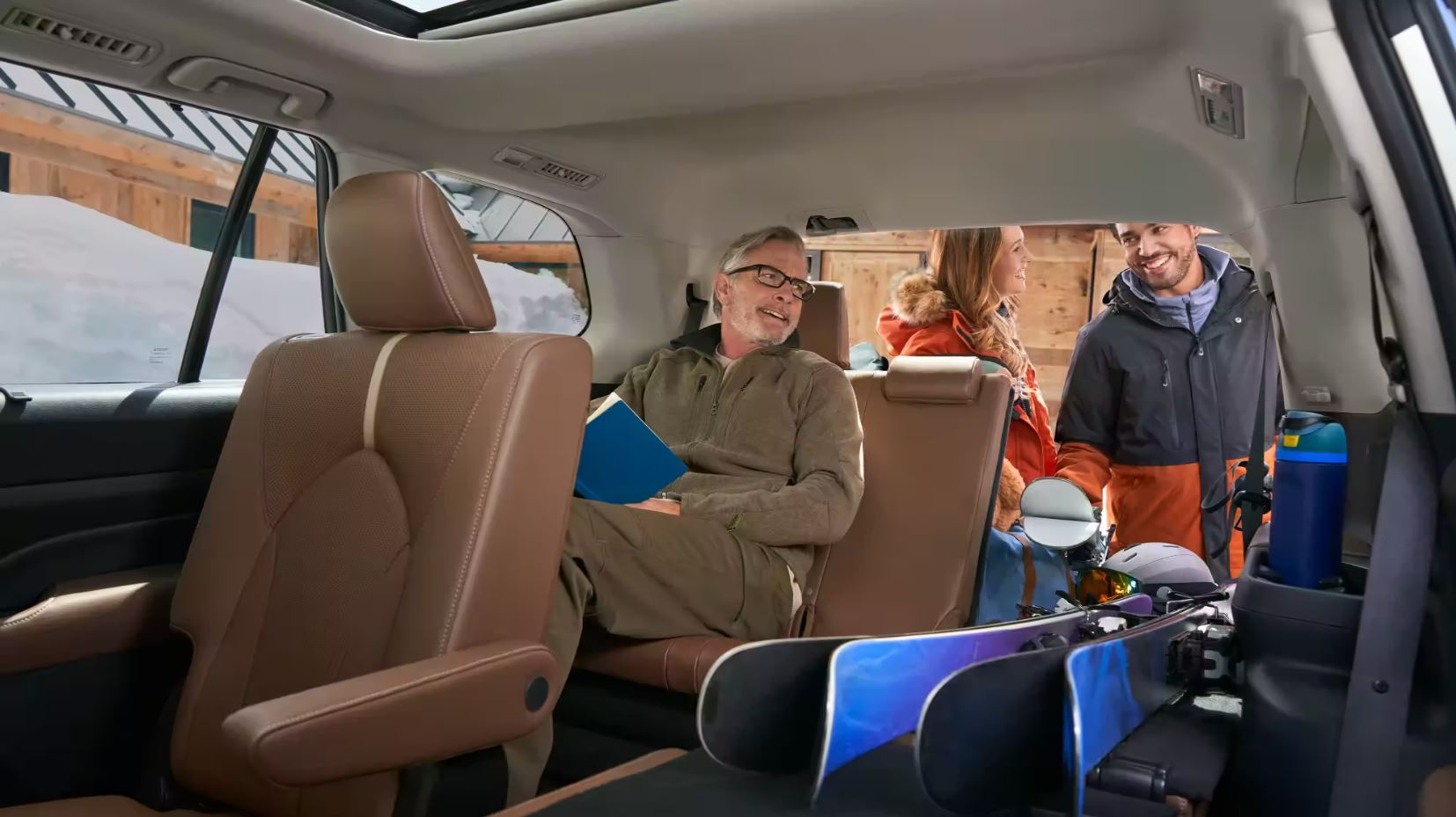 Interior of the 2024 Toyota Grand Highlander