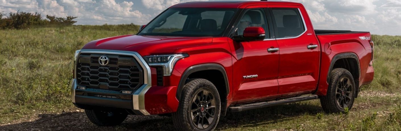 2021 Toyota Tundra front quarter view