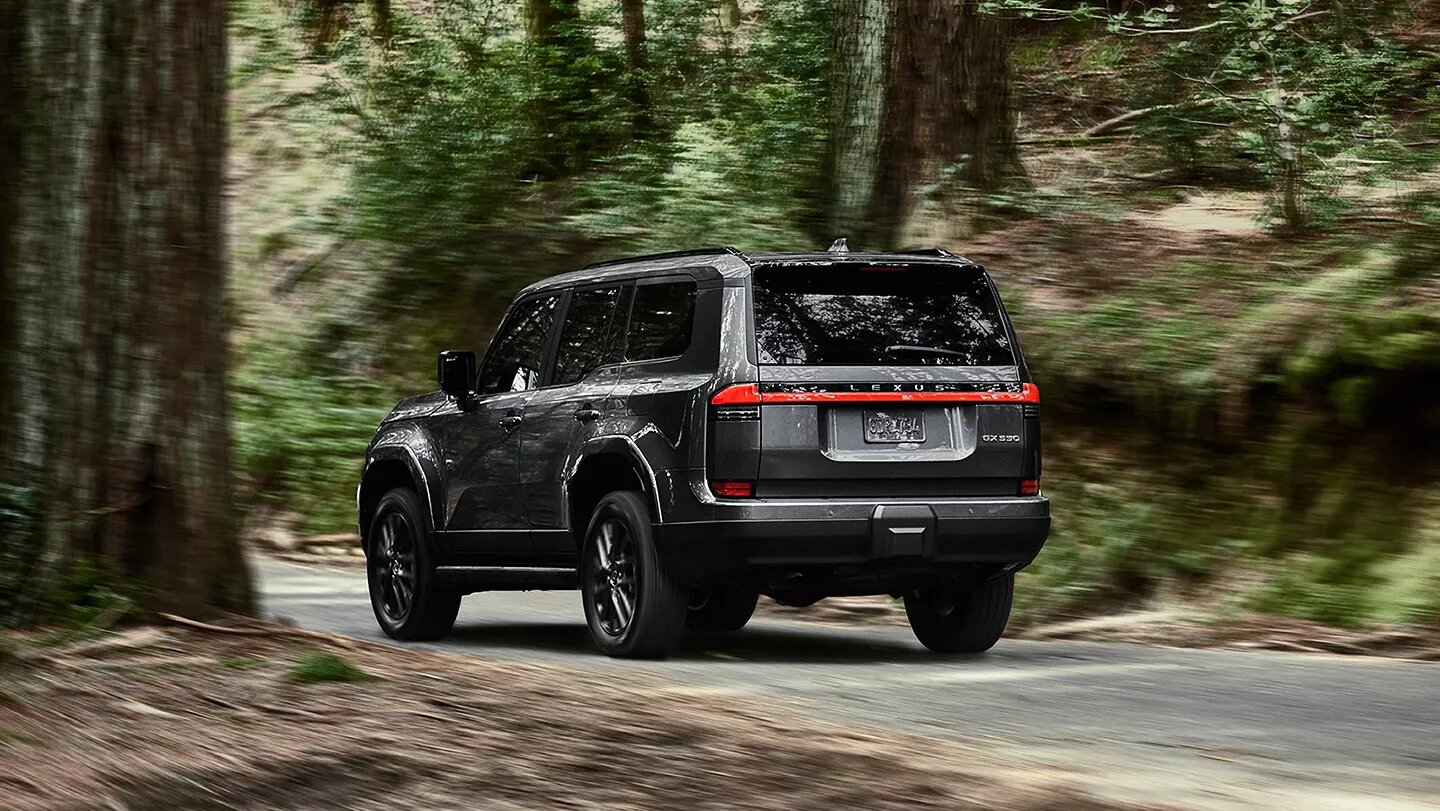 Rear View of the 2024 Lexus GX