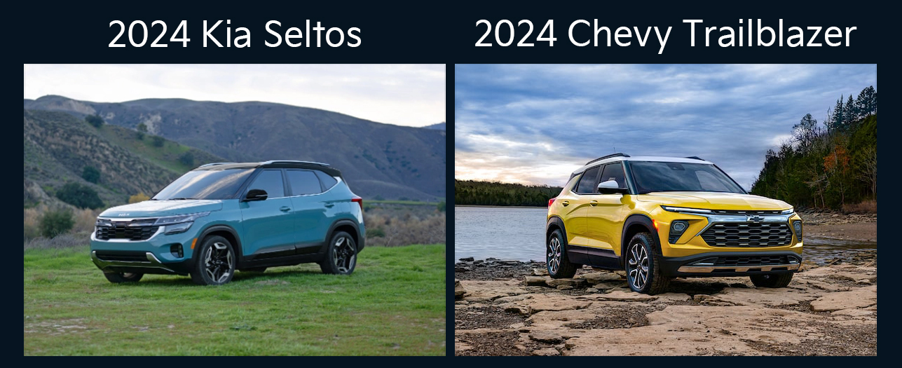 2024 Kia Seltos vs. 2024 Chevrolet Trailblazer