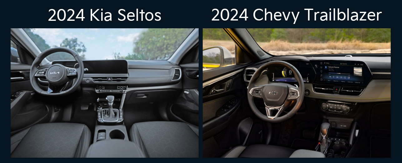 2024 Kia Seltos vs. 2024 Chevrolet Trailblazer