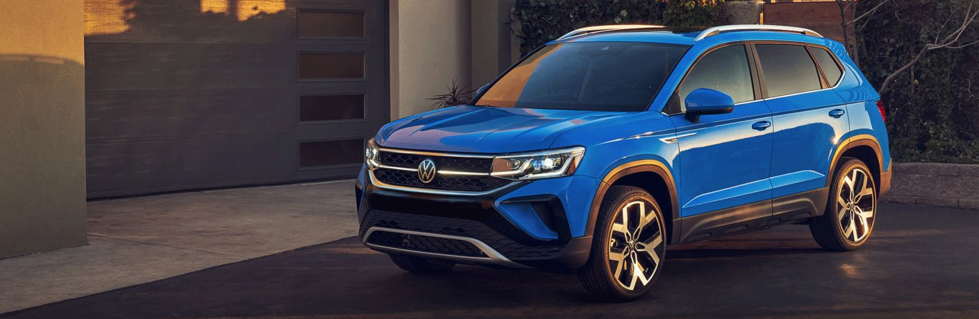 2022 Volkswagen Taos by curb