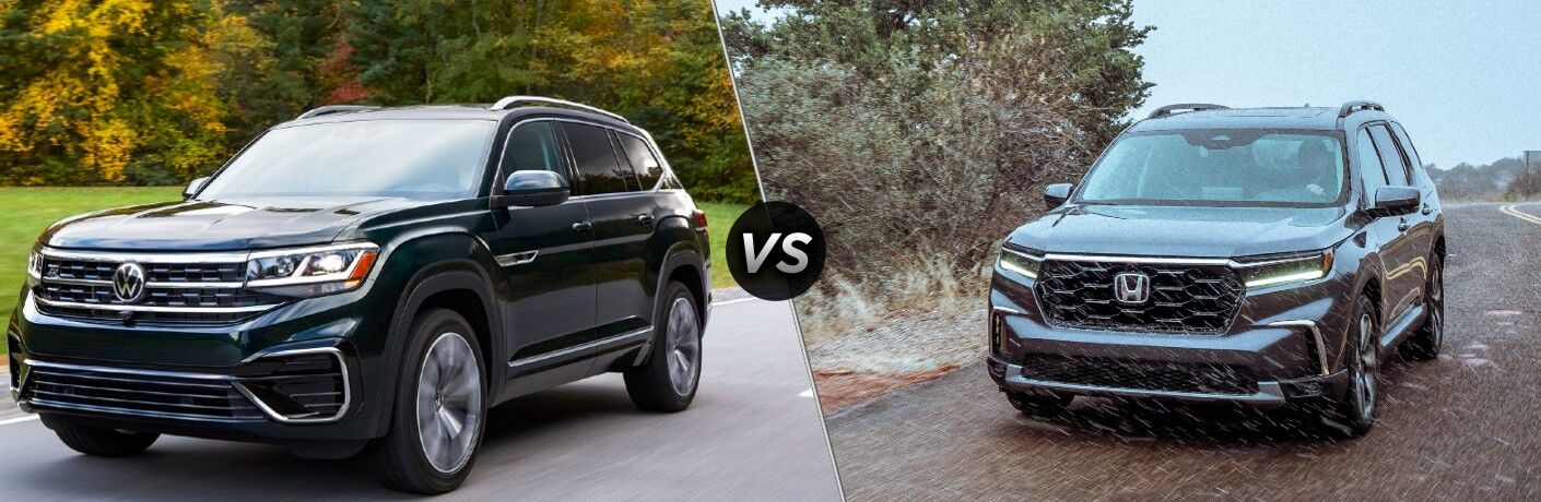 2023 Volkswagen Atlas vs. 2023 Honda Pilot model comparison