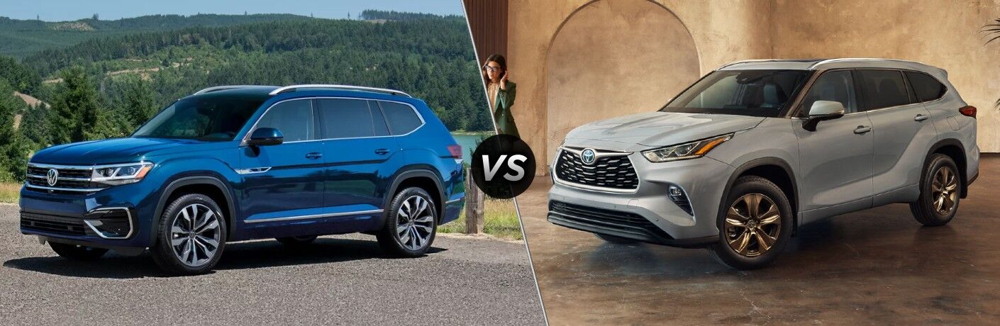 2023 Volkswagen Atlas vs. 2023 Toyota Highlander