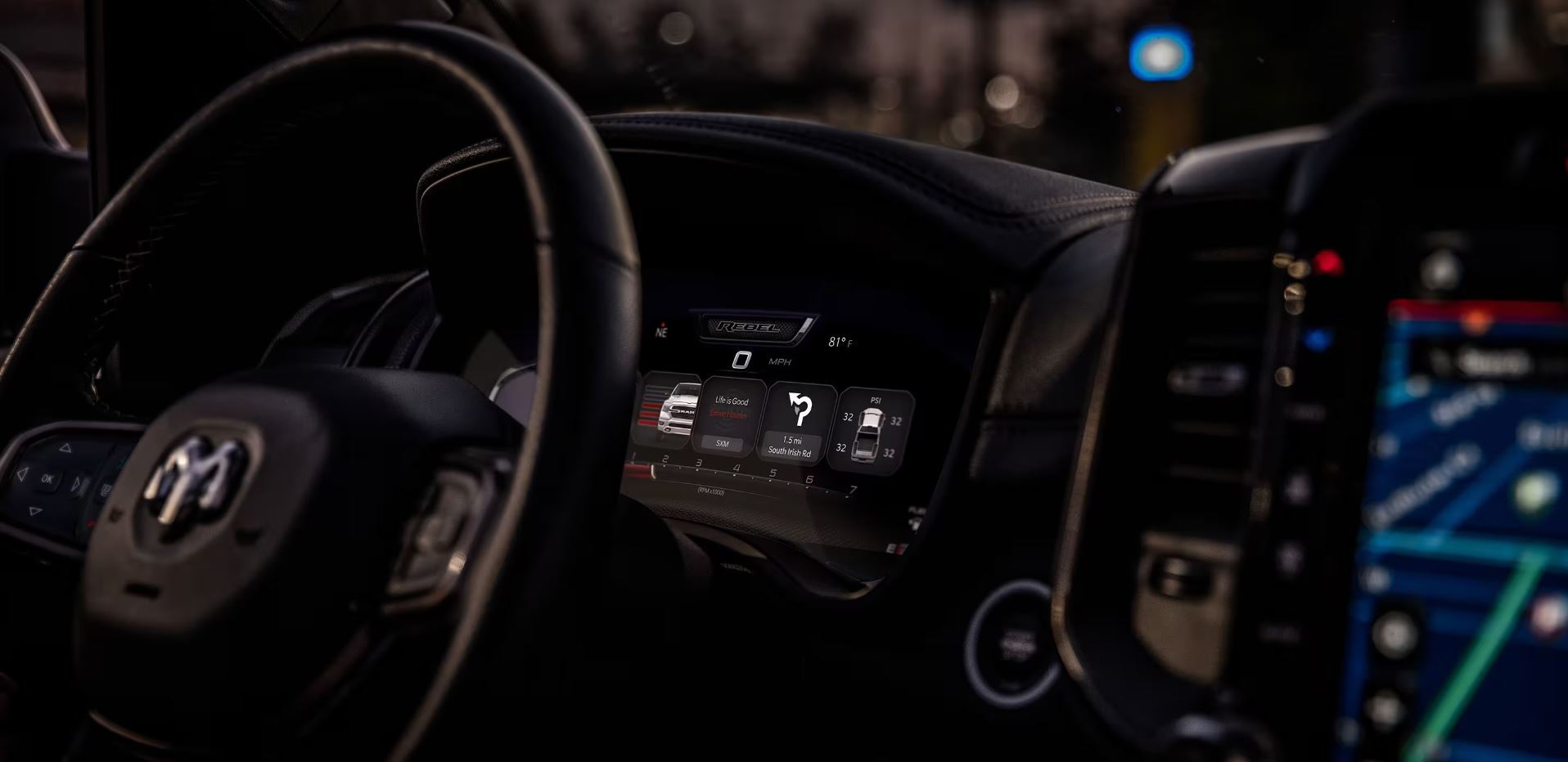 2024 Ram 1500 Dashboard