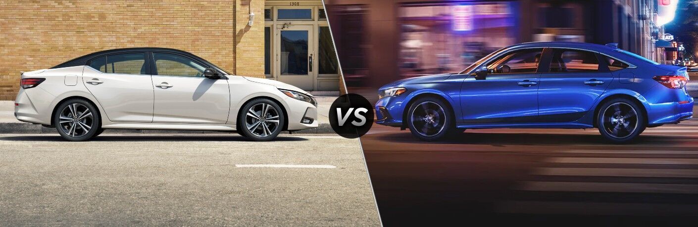 2023 Nissan Sentra vs. 2023 Honda Civic