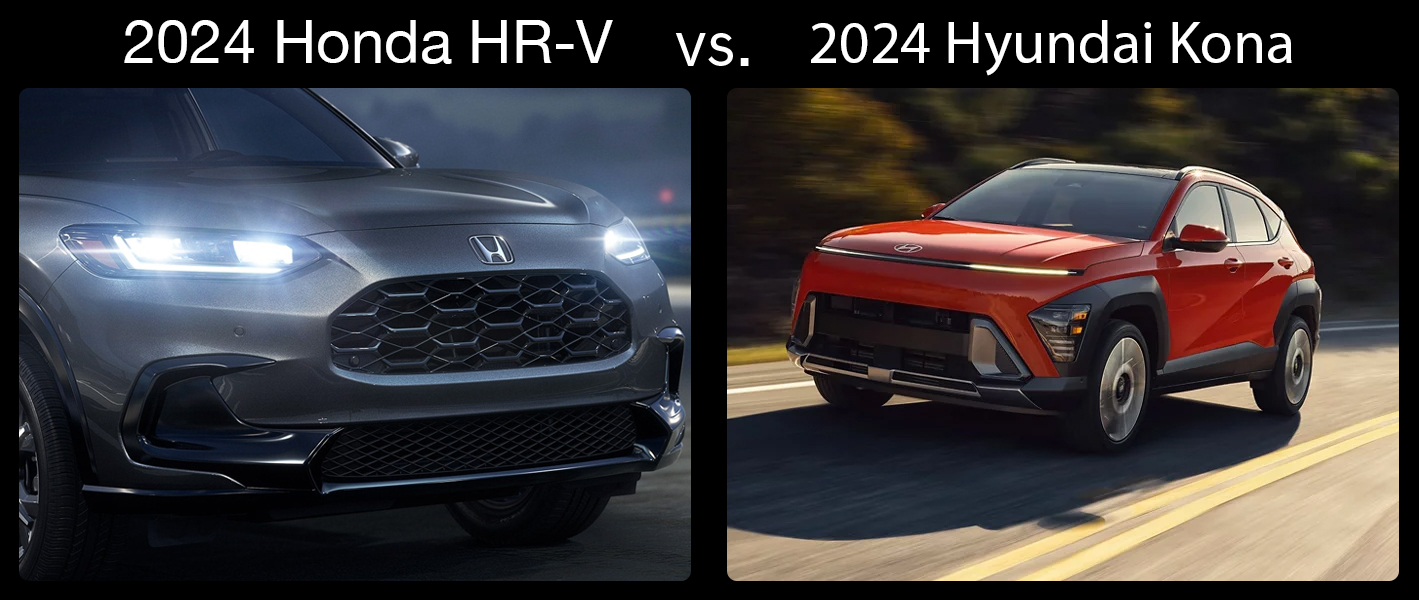 2024 honda hr-v vs 2024 hyundai kona