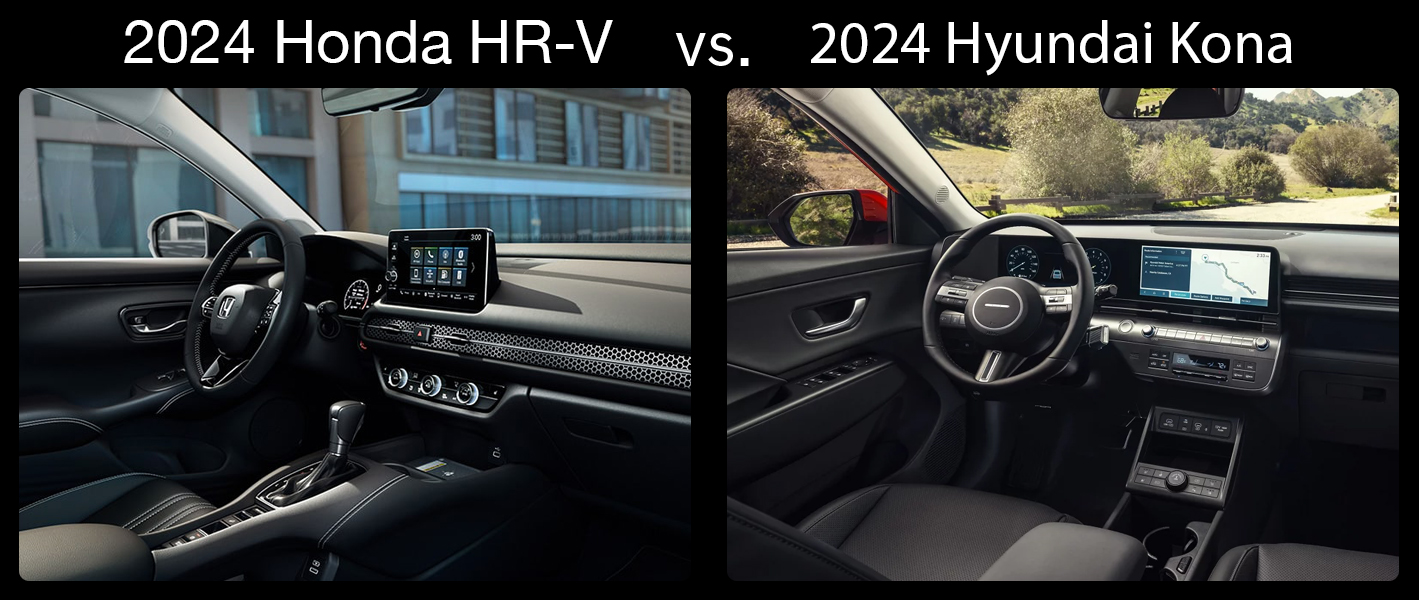 2024 honda hr-v vs 2024 hyundai kona