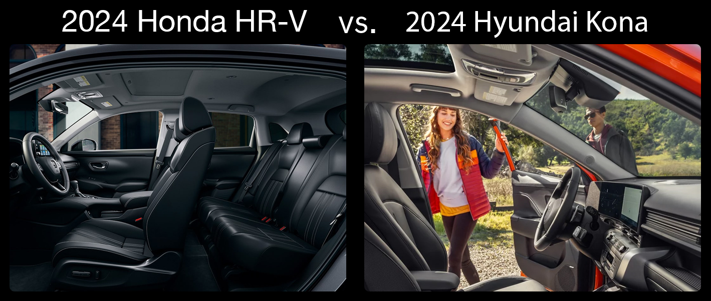 2024 honda hr-v vs 2024 hyundai kona