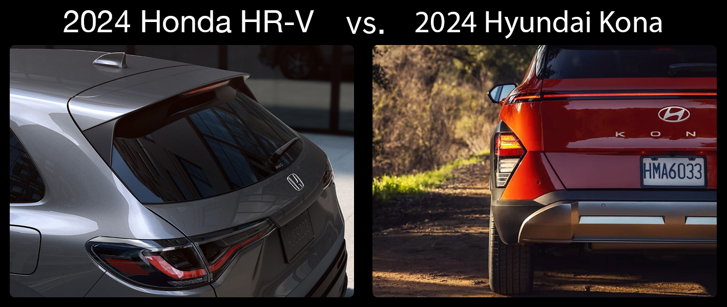 2024 honda hr-v vs 2024 hyundai kona