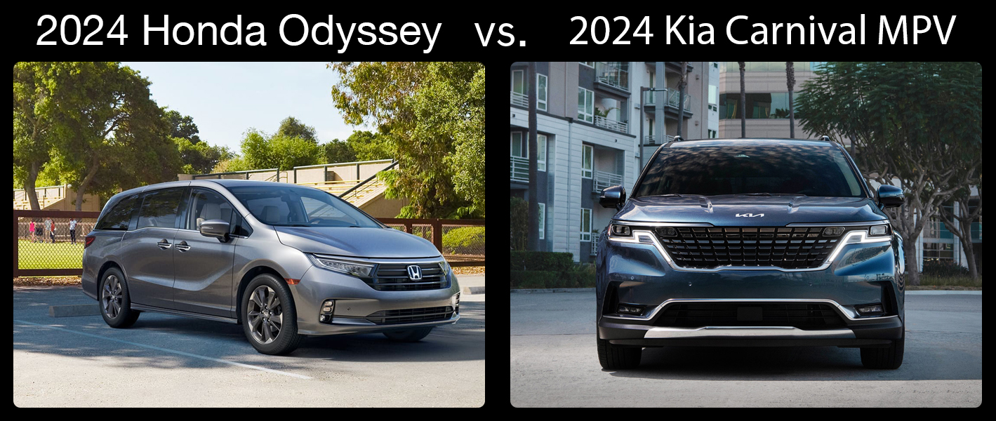 How to Decide Between the 2024 Honda Odyssey and the 2024 Kia Carnival