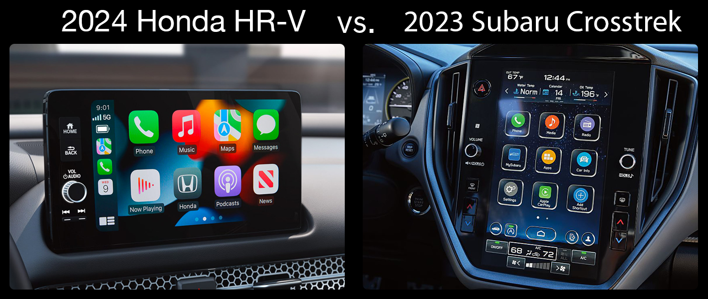 2024 honda hr-v vs. the 2023 subaru crosstrek