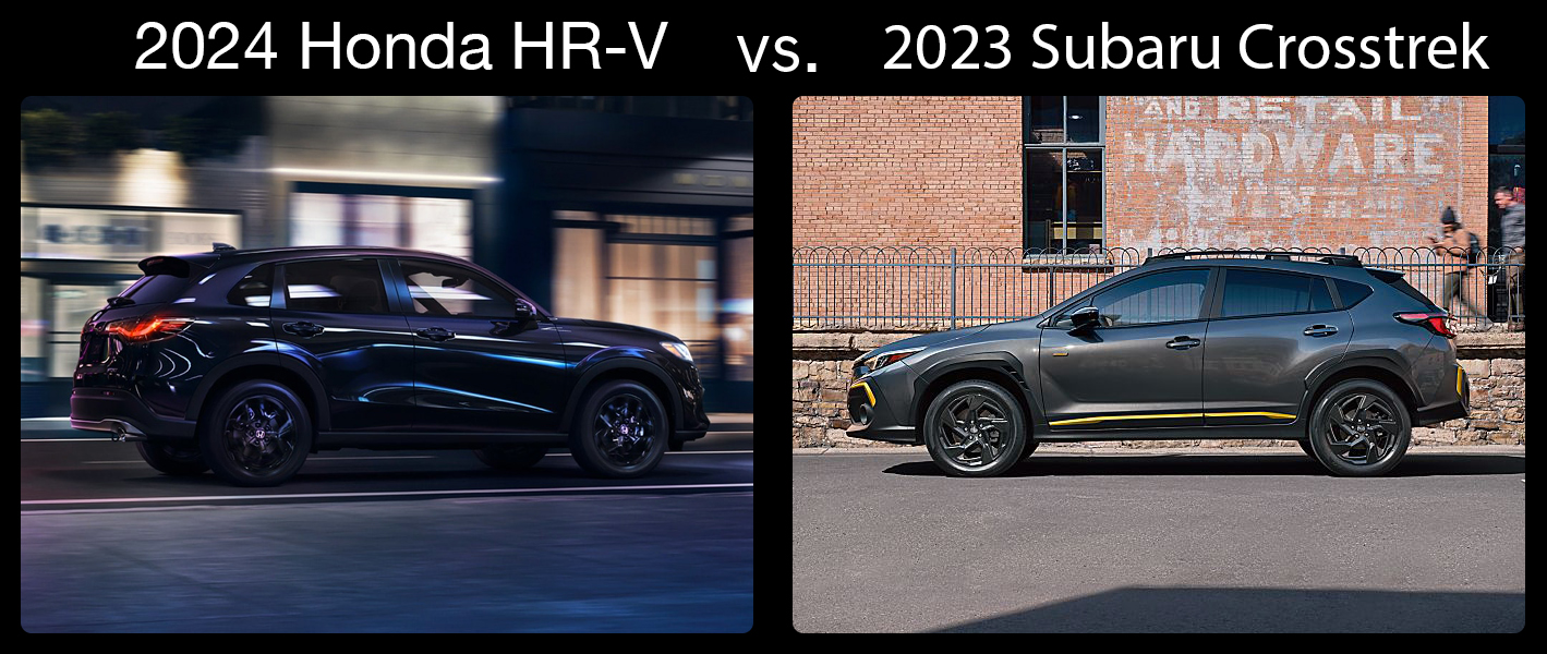 2024 honda hr-v vs. the 2023 subaru crosstrek