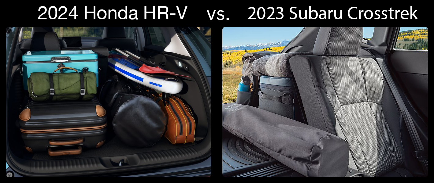 2024 honda hr-v vs. the 2023 subaru crosstrek