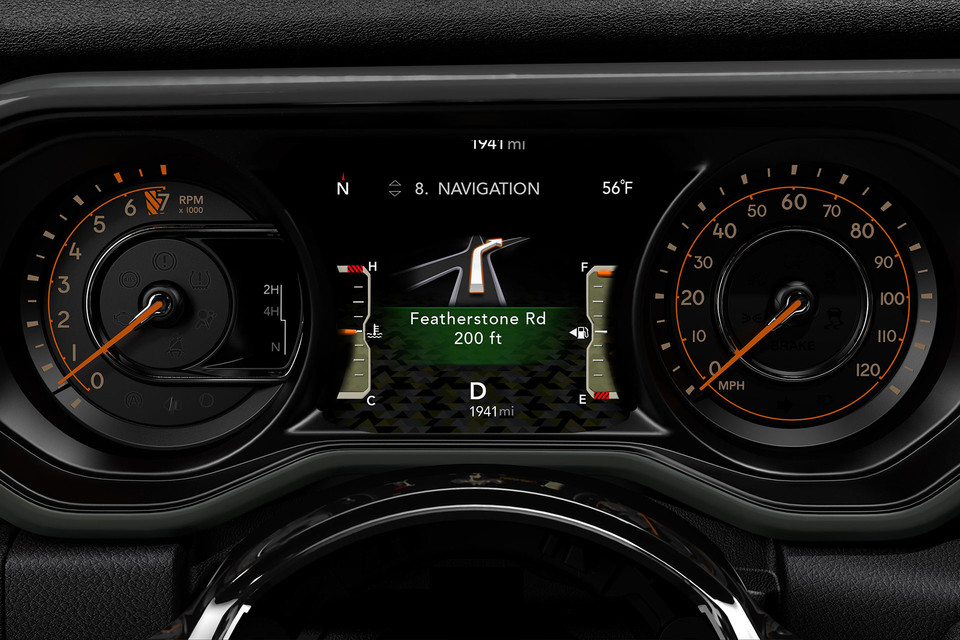 2024 Jeep Wrangler Speedometer