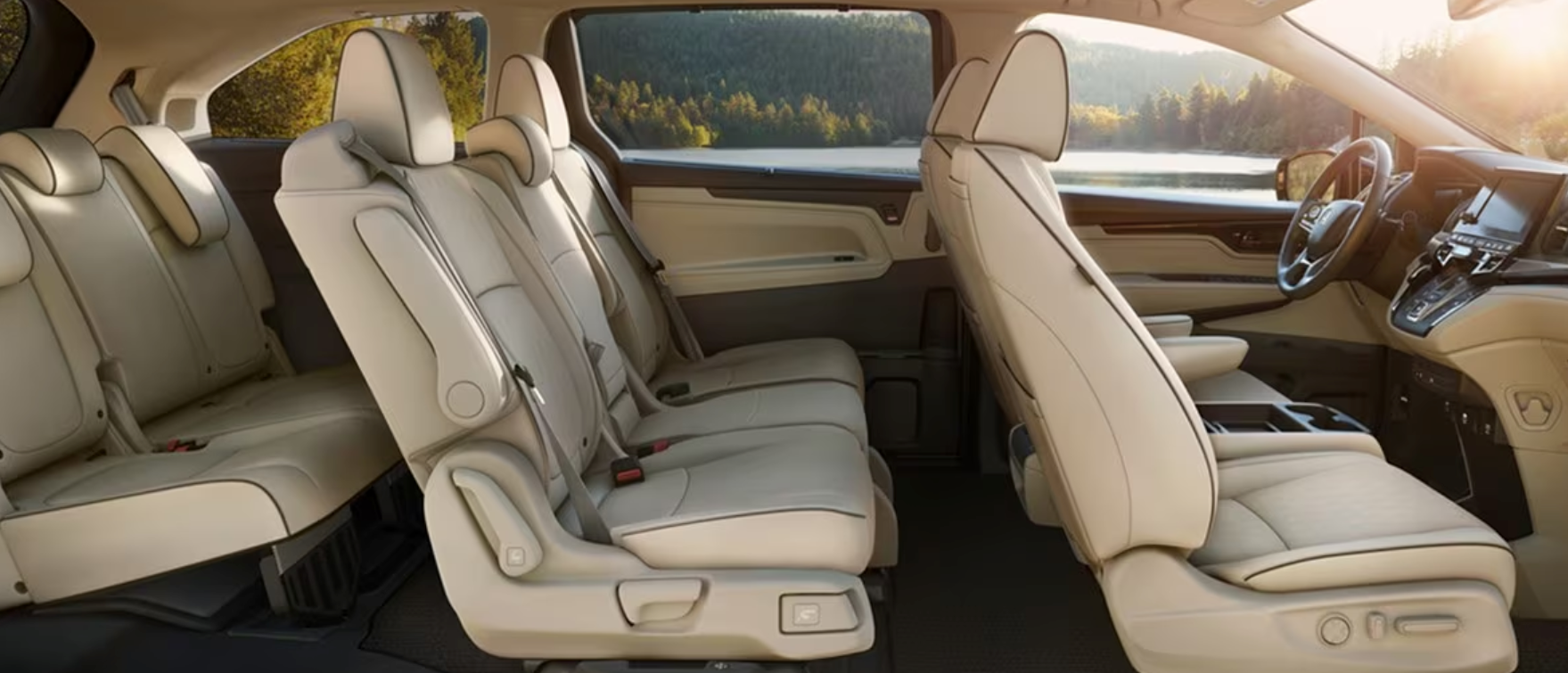 El Honda Odyssey 2024 contribuye con su confort a que cada milla sea para cada ocupante un placer.