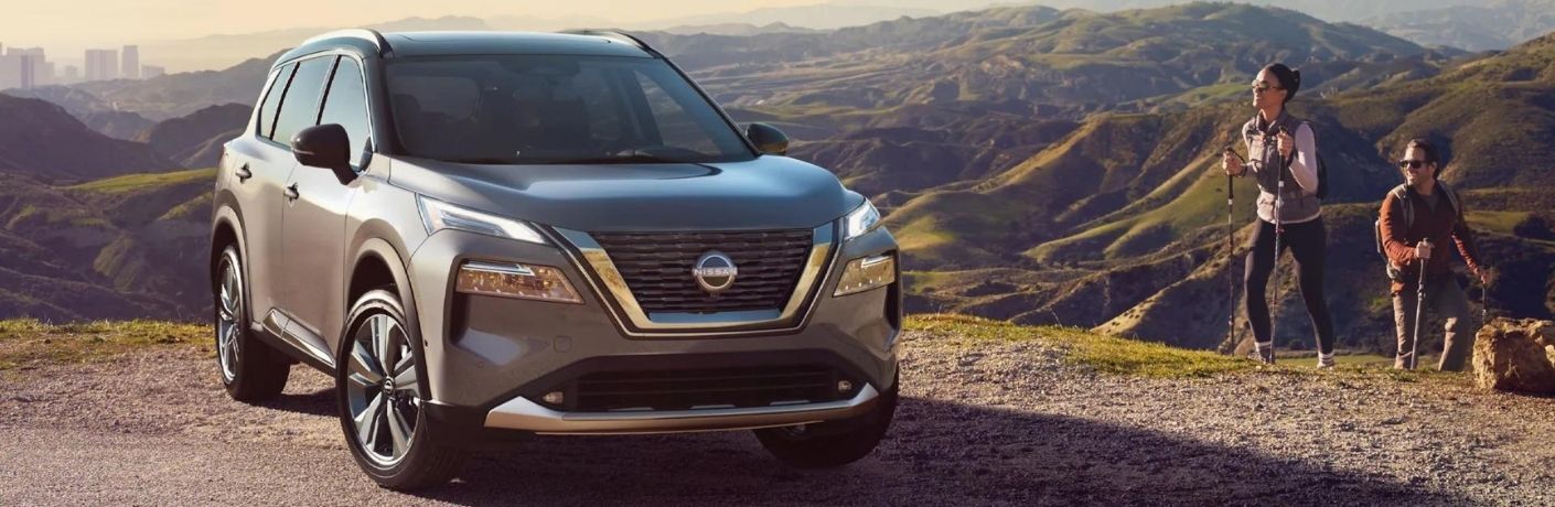 2022 Nissan Rogue parked off-road